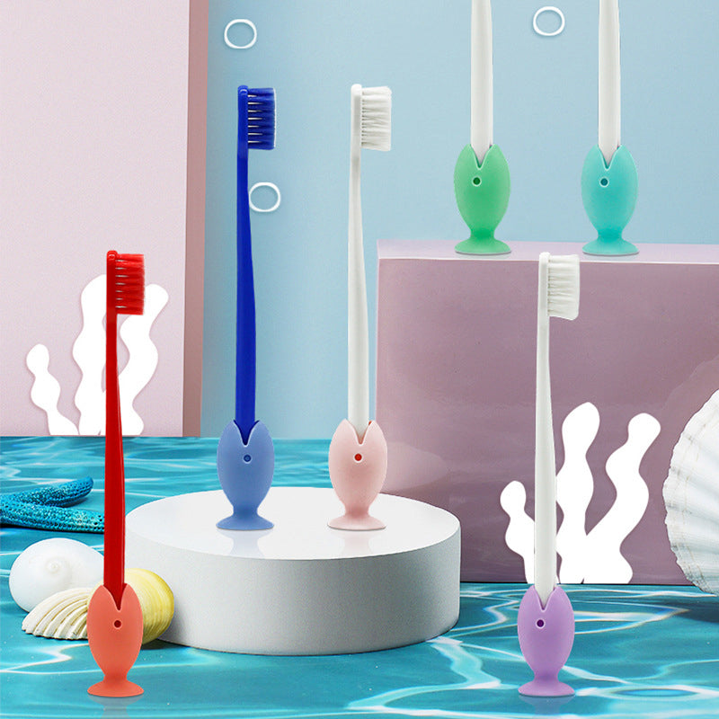 Silicone case for the toothbrush in fish shape | Bowlift