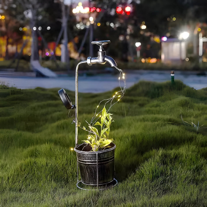 LumiTap – Sun-Powered Outdoor Garden Light