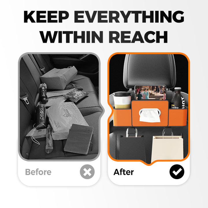 BowLift | Multifunctional and waterproof car backseat organizer