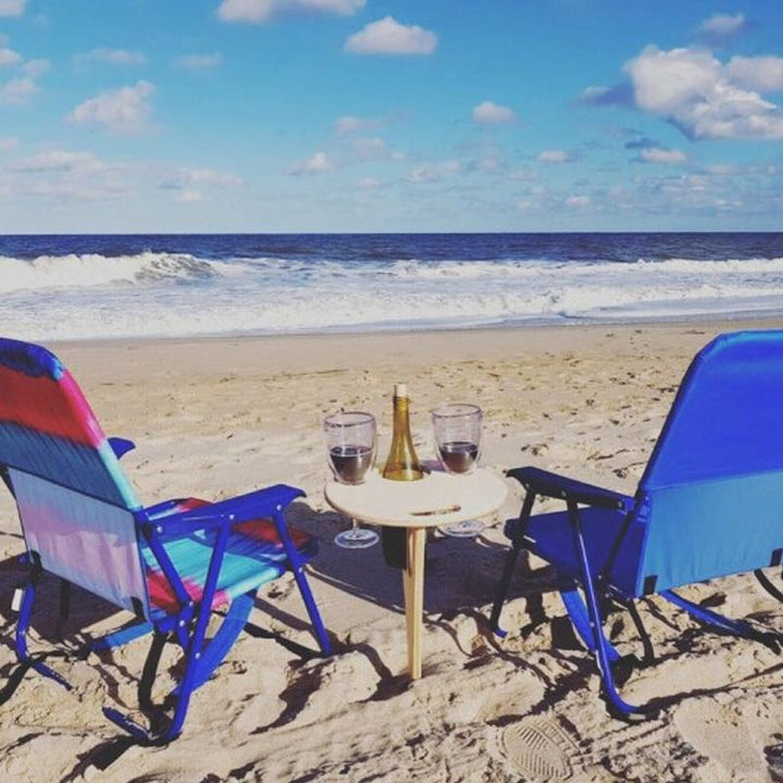 Outdoor Portable Diy Folding Wine Table | Bowlift