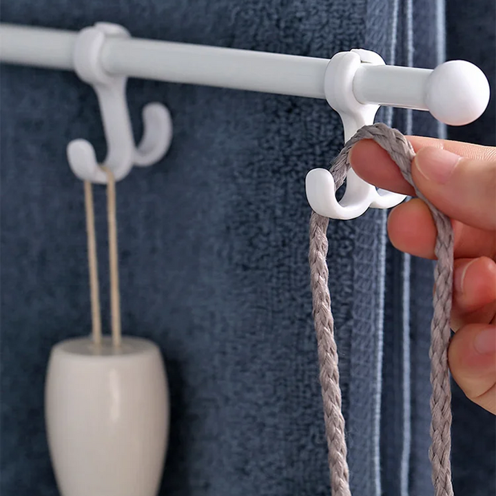BowLift | Punching-free Rotating Towel Rail