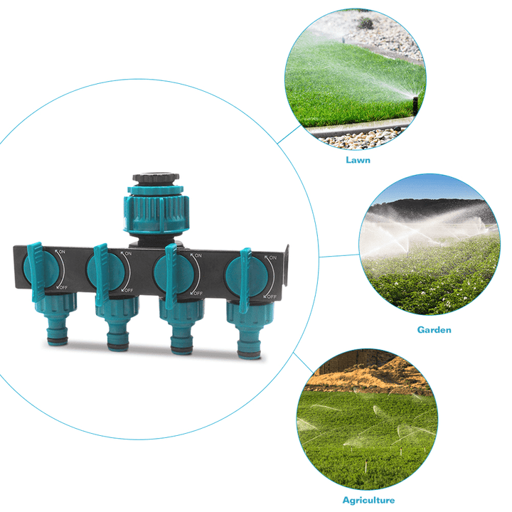 BowLift | way garden hose distributor - Adjustable tap adapter
