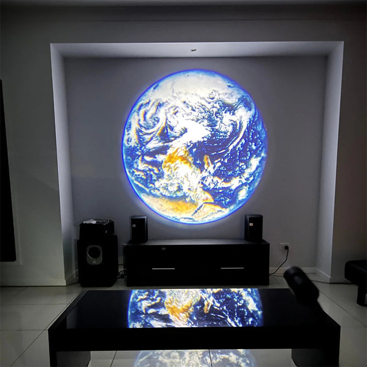 Moon Earth Projection LED Lamp | Bowlift
