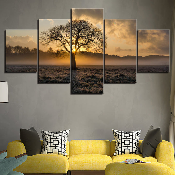 Tree of the Land - Canvas Wall Art Painting | Bowlift