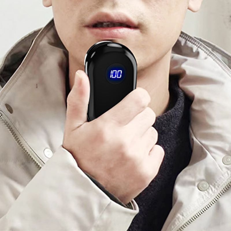 Rechargeable Portable Electric Shaver Bowlift