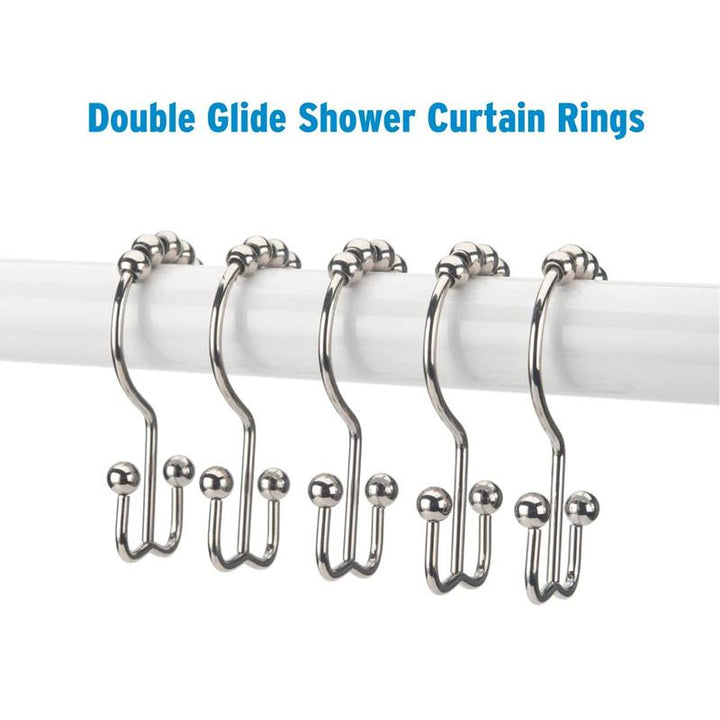 BowLift | Stainless Steel Shower Curtain Hooks