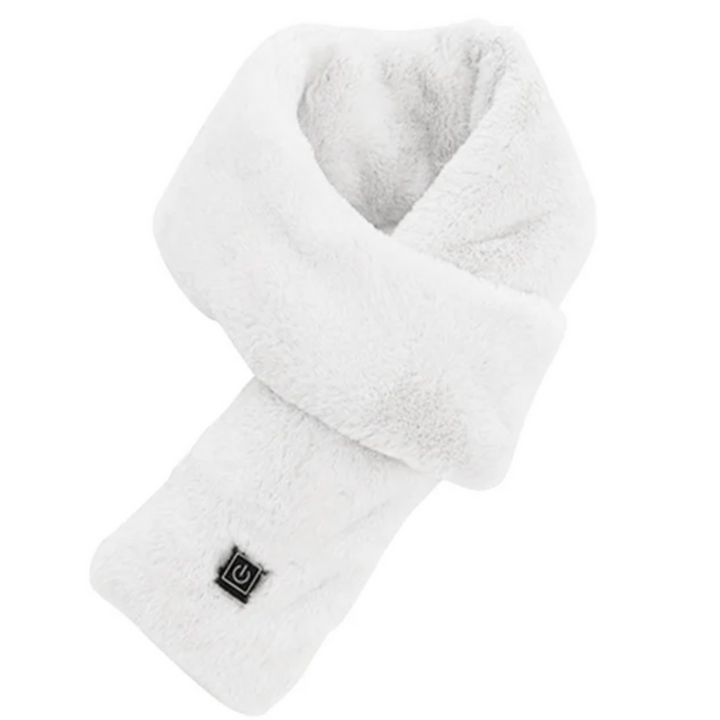 USB-Heated Faux Fur Scarf Bowlift