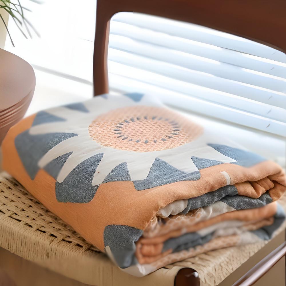 BowLift | Windmill Flower Patterns Cotton Blanket