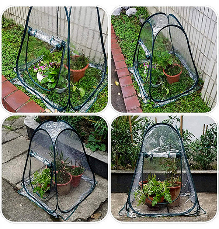BowLift | Compact Plant Protection Tent for Garden Plants – Transparent Greenhouse