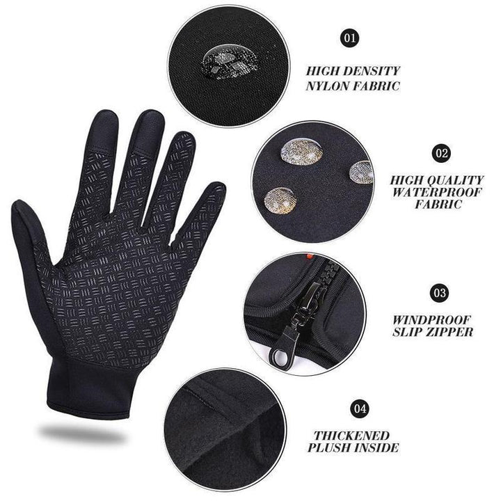 BowLift | Warm Thermal Gloves Cycling Running Driving Gloves