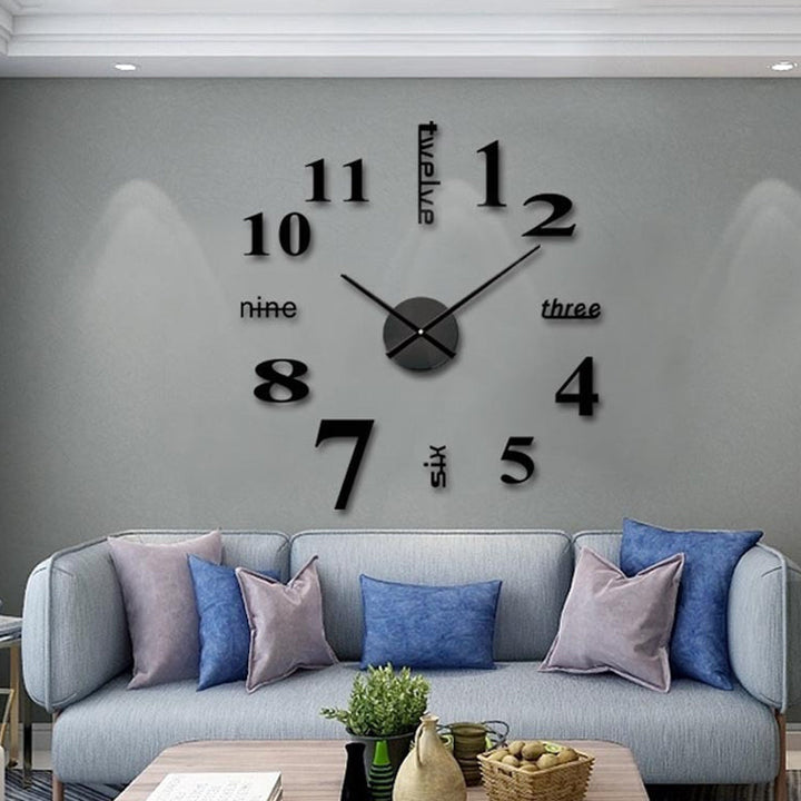 BowLift | Modern DIY Screwless Wall Clock