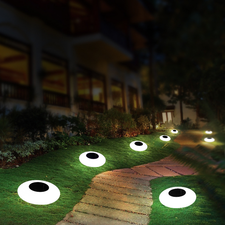 BowLift | Solar Garden Lights Eye Design – LED Outdoor Lighting for Garden & Terrace, weatherproof
