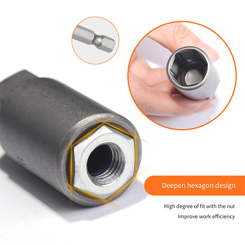 BowLift | Extra Deep Hex Bit Socket Bolt Nut Driver Bit Set