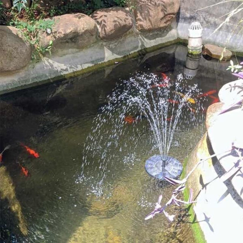 BowLift | Solar Powered Bird Fountain With Lights