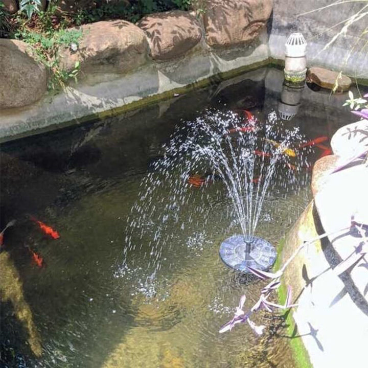 BowLift | Solar Powered Bird Fountain With Lights