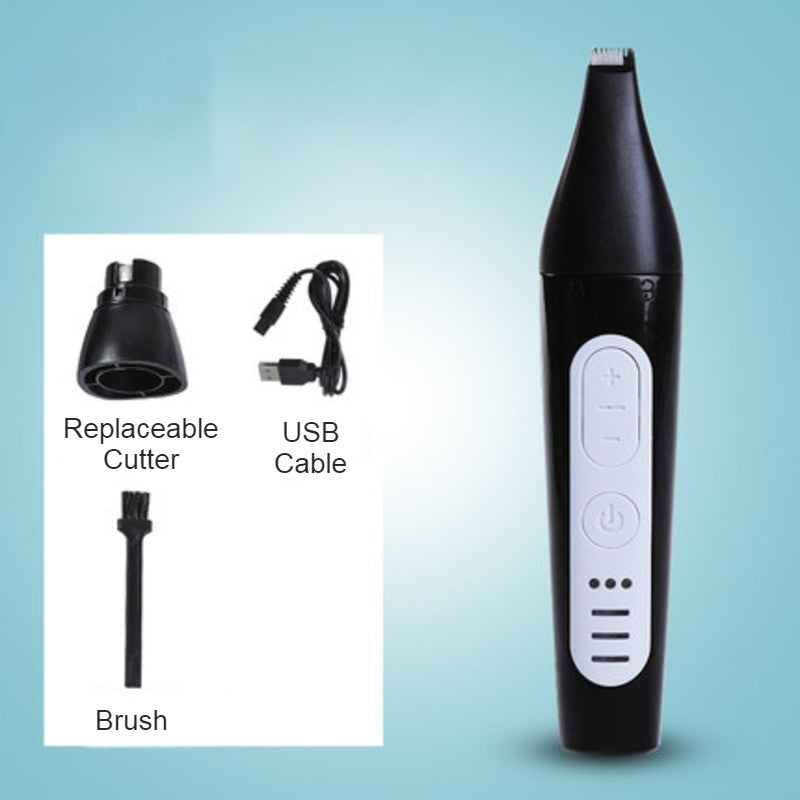 BowLift | 2-in-1 Electric Pet Nail Polisher & Trimmer, with Silent Design, Fast Charging, Safe and Efficient, Suitable for Large and Small Dogs/Cats