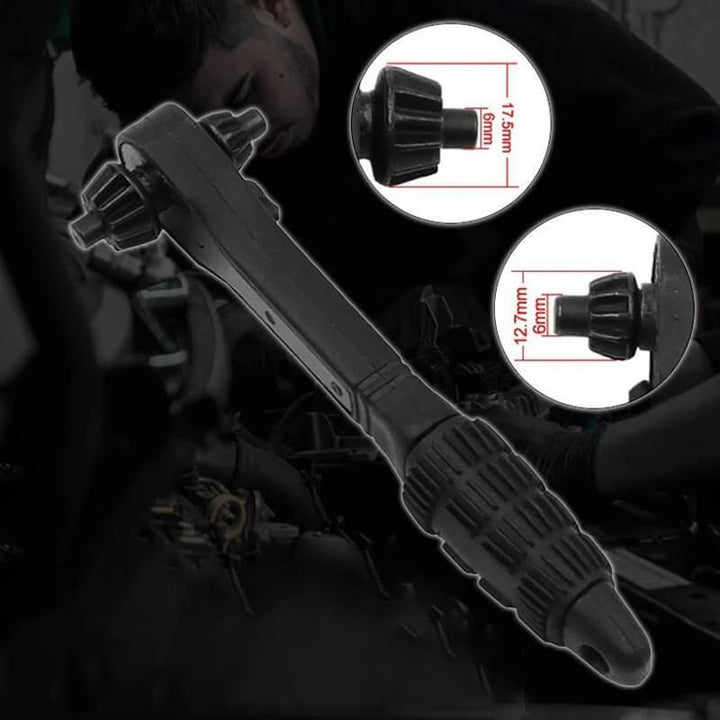 Ratchet for drill chuck 2 in 1 | Bowlift