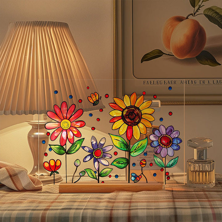 BowLift | Painted Colorful Flower Pattern Decor
