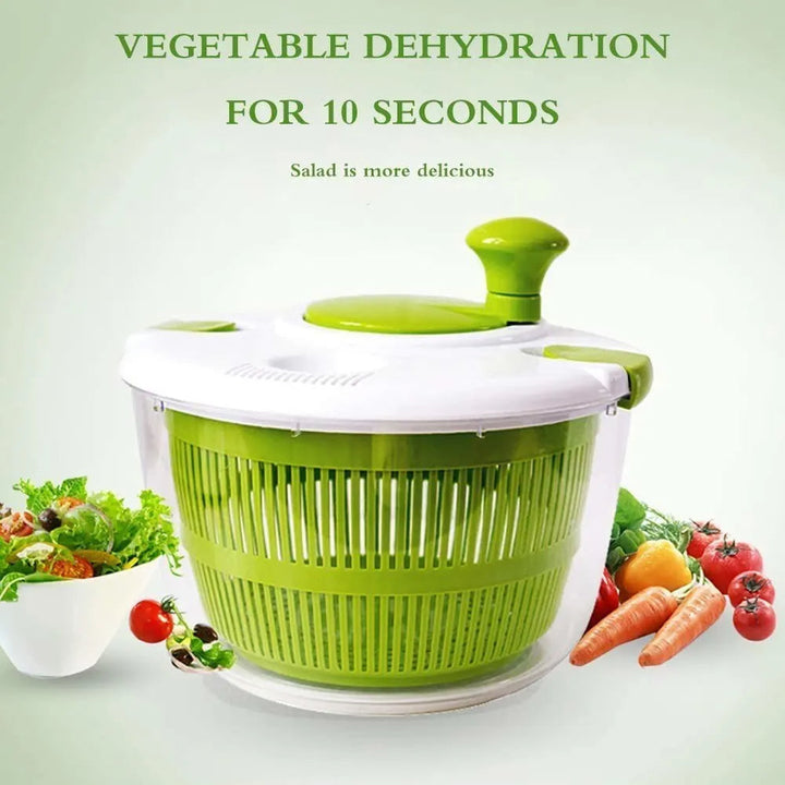 BowLift | Large Capacity Salad Spinner and Vegetable Dehydrator