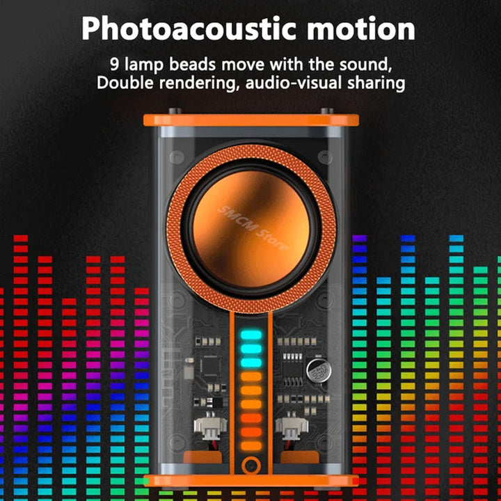 BowLift | Transparent Mecha Wireless Bluetooth Speaker