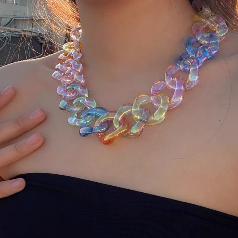 BowLift | Temperament Exaggerated Candy Color Necklace