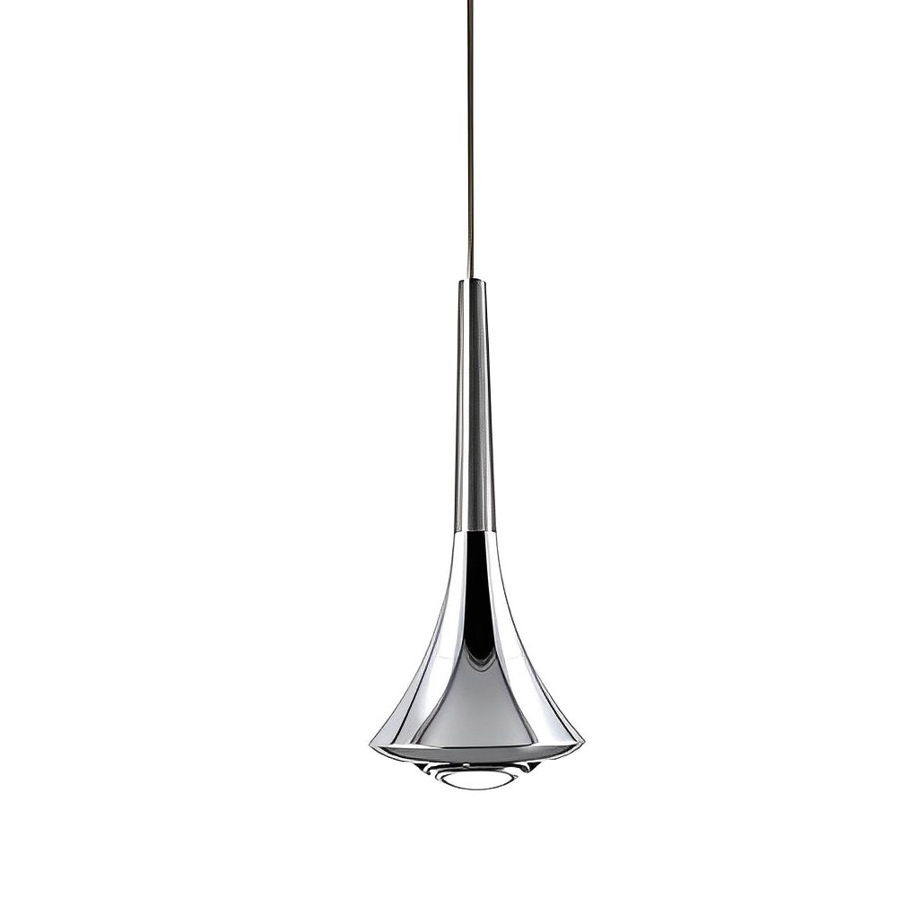 BowLift | LumiDrop Nordic Design Pendant Light | Drop Shape | Elegant LED Light for Dining Room & Living Room | In Black, Gold & Chrome