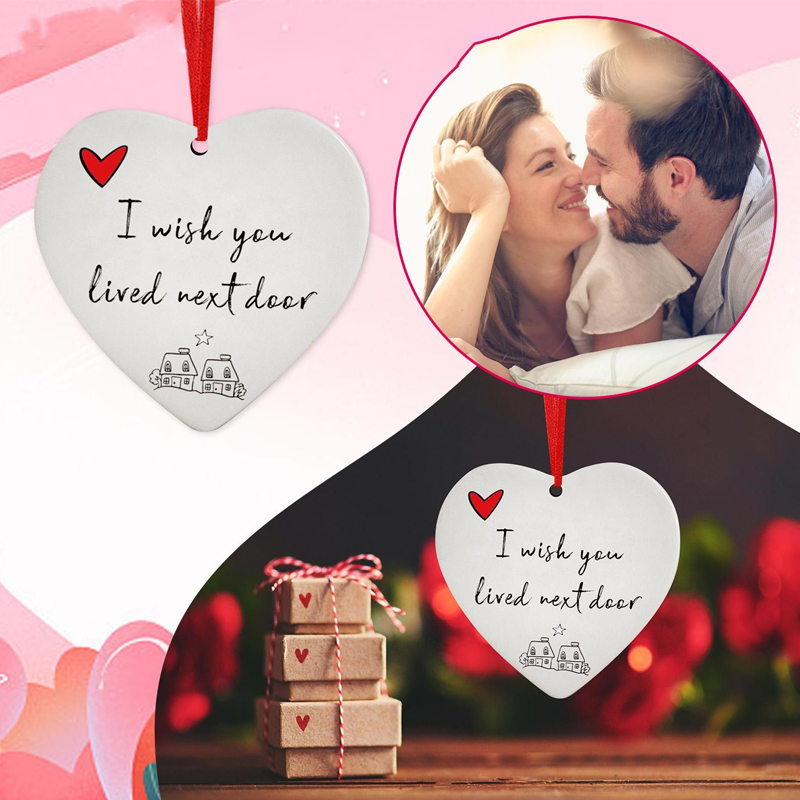 BowLift | Christmas Heart Hanging Ornament