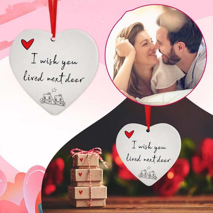 BowLift | Christmas Heart Hanging Ornament