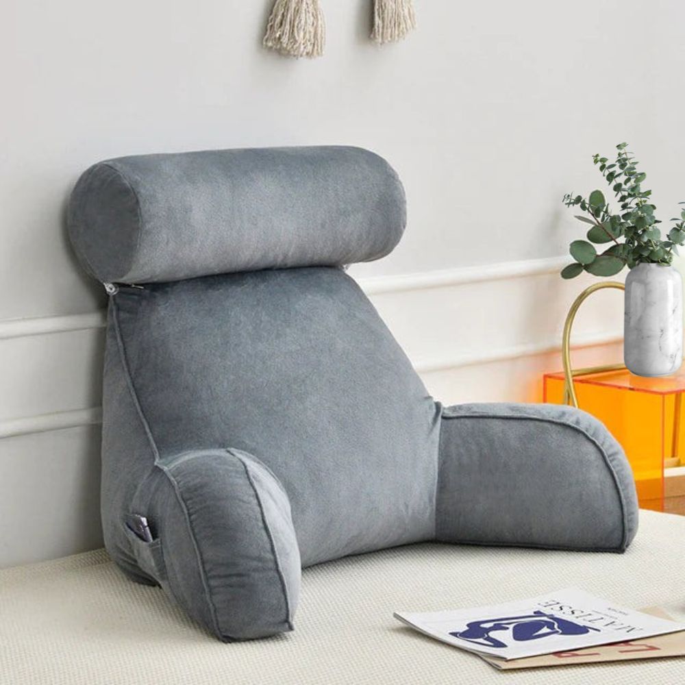 BowLift | Reading Bed Pillow with Arms