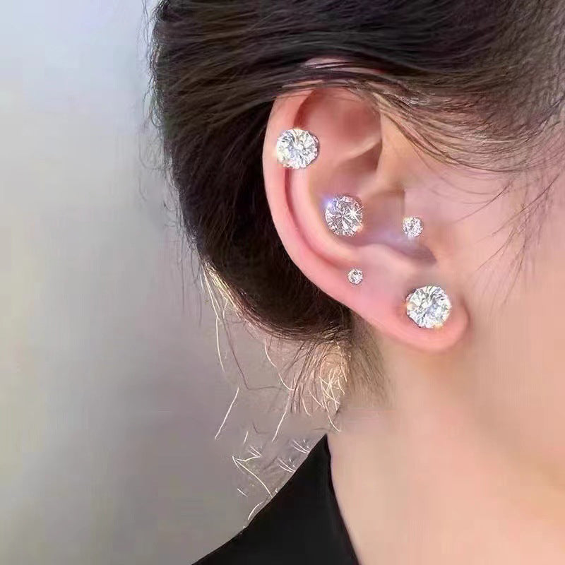 BowLift | Magnetic Zircon Stud Ear Clip