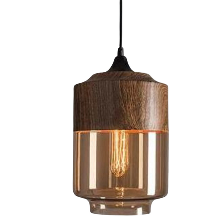 Stylish Scandinavian Wooden Ceiling Lamp - NordLuna | Bowlift