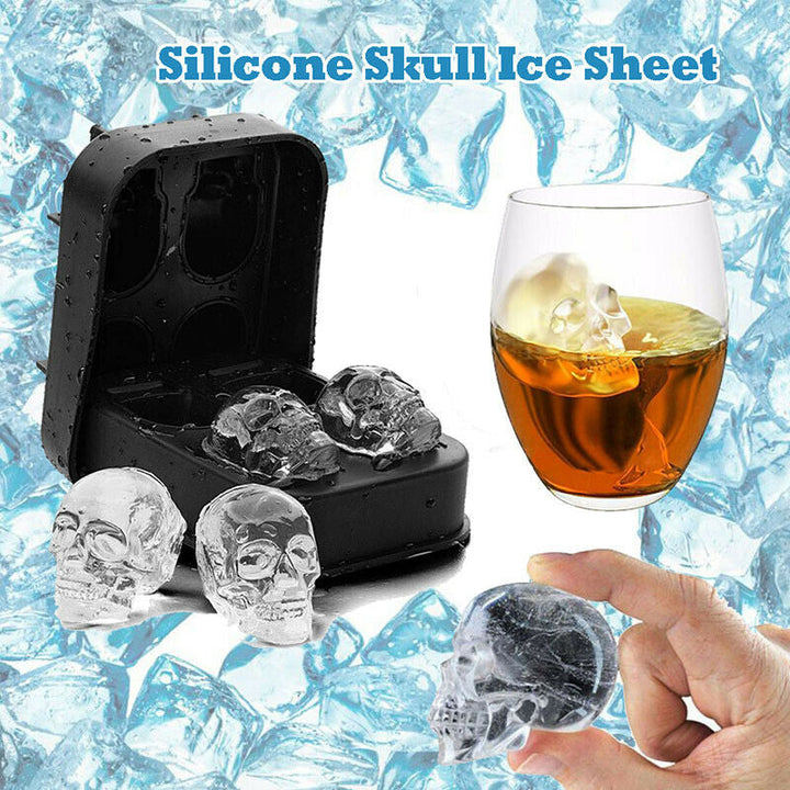 BowLift | 3D Creative Skull Ice Tray Mold