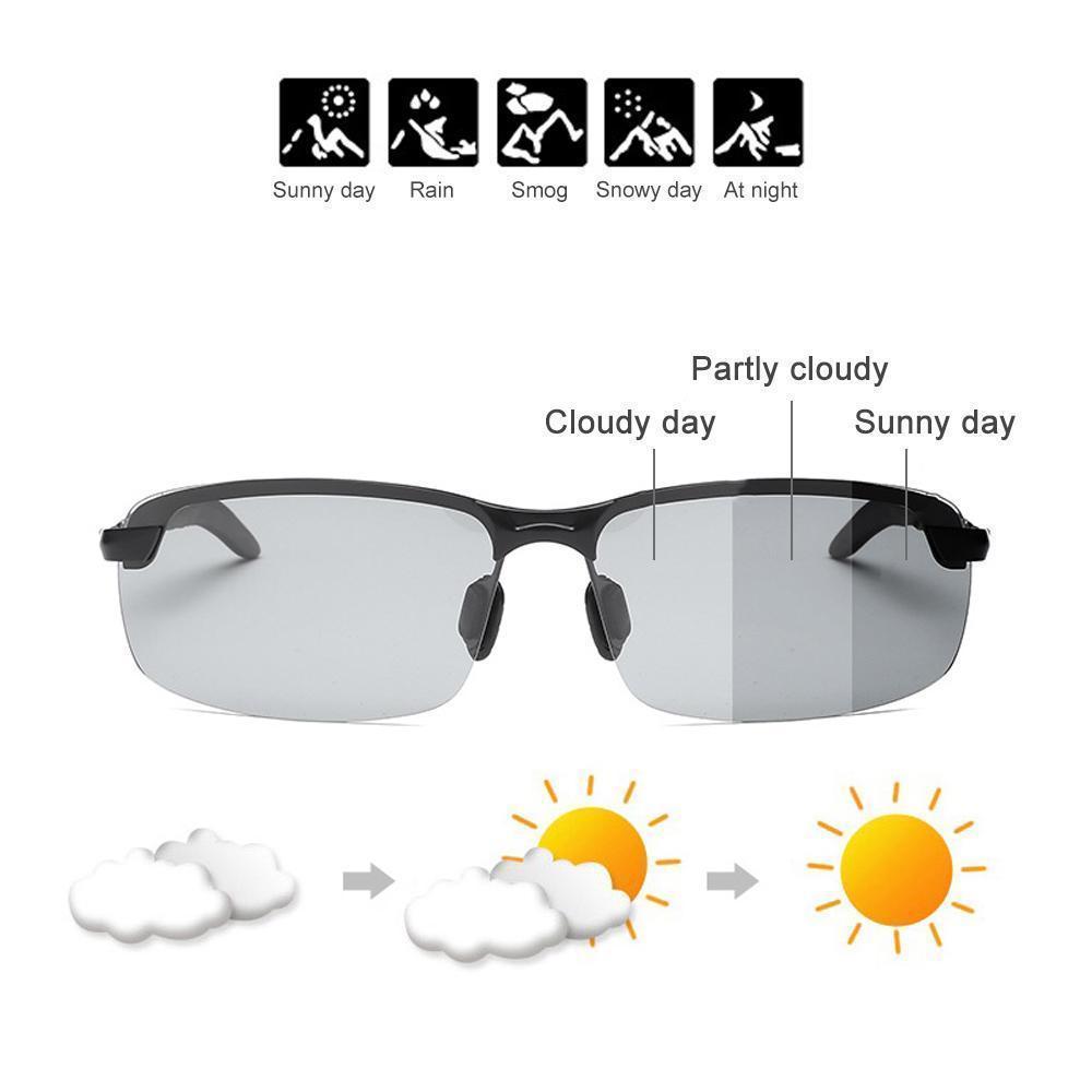 Polarized color-changing sunglasses Bowlift