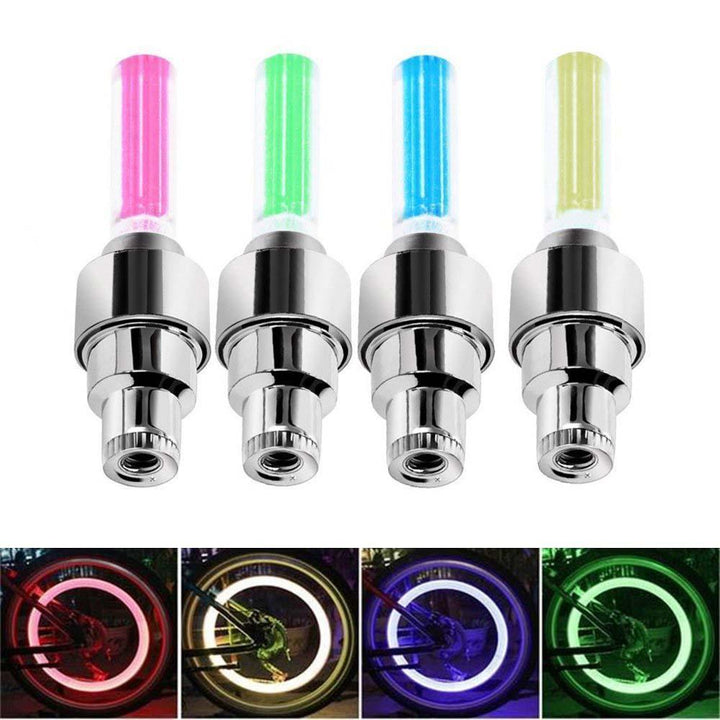 Premium LED Valve Caps for Wheels (2 pcs) | Bowlift
