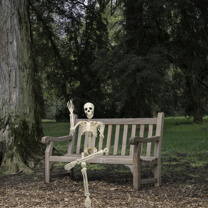 Full Body Skeleton Halloween Decoration – Scares Guaranteed, Fun for All Bowlift