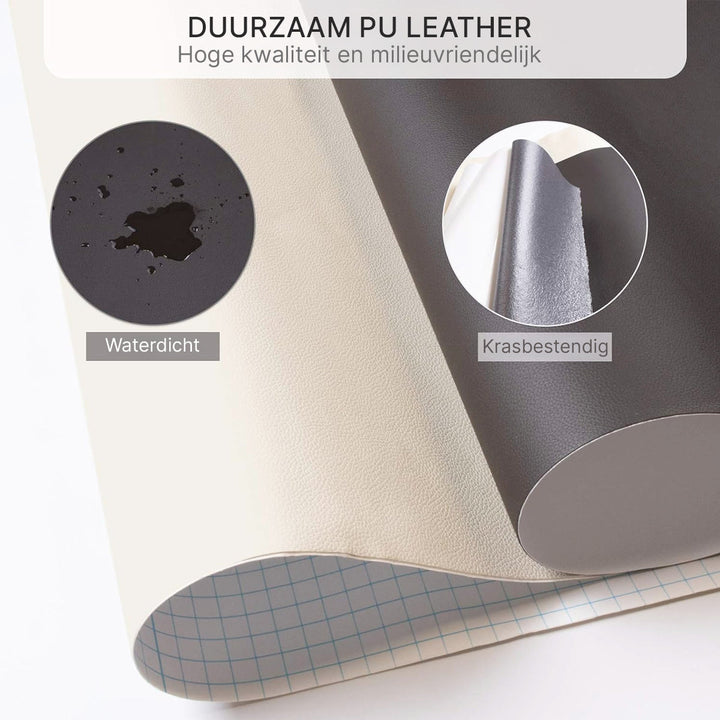 ReviLeer Self-Adhesive PU Leather Patch – Waterproof Repair Patch for Furniture | Bowlift
