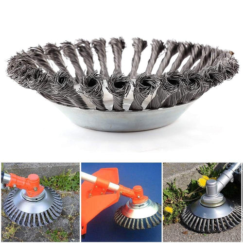 Ciaovie wire brush for round twist wheels | Bowlift