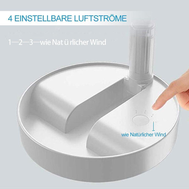 Telescope collapsible USB charging fan | Bowlift