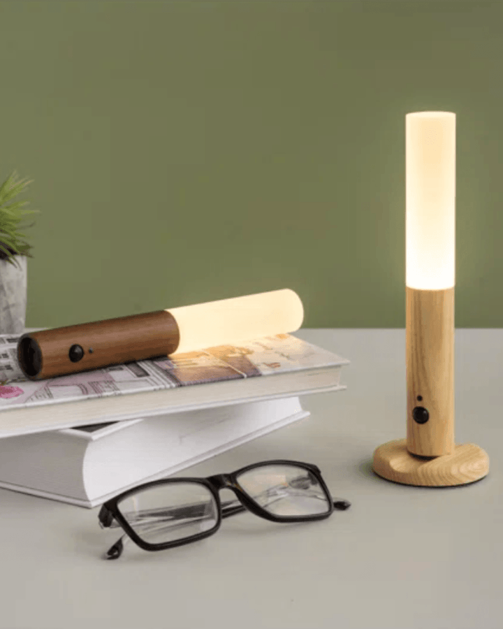 BowLift | Wireless Wooden Wall-Mounted Sconce