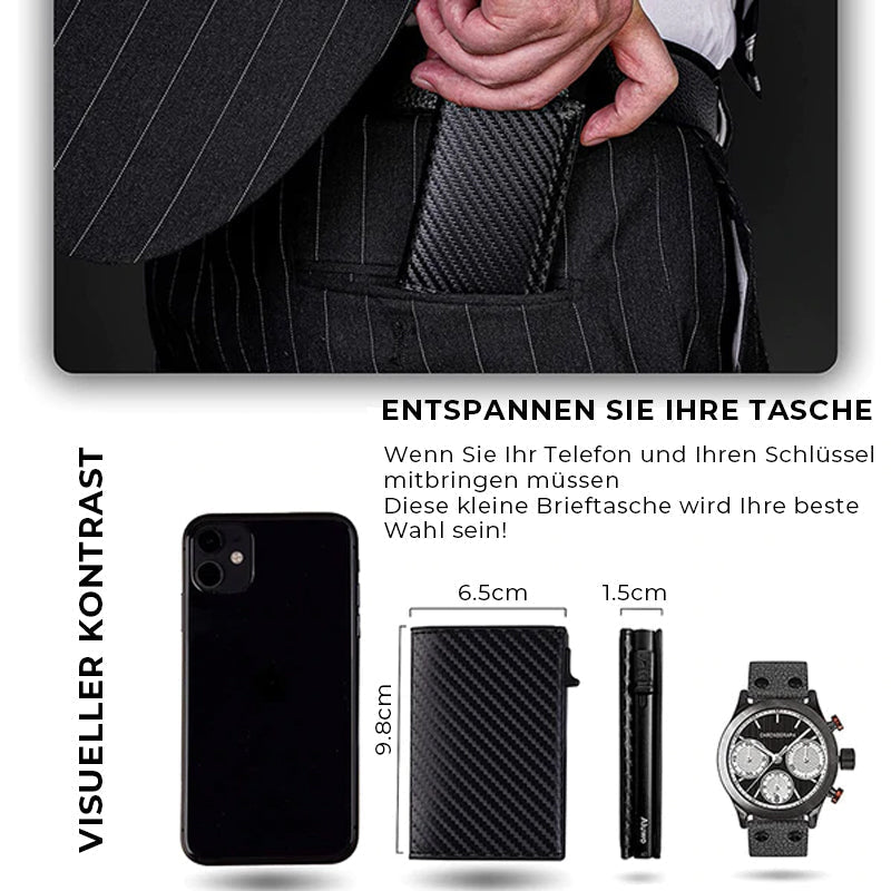 2023 hot sale Multifunctional smart anti-lost RFID wallet | Bowlift