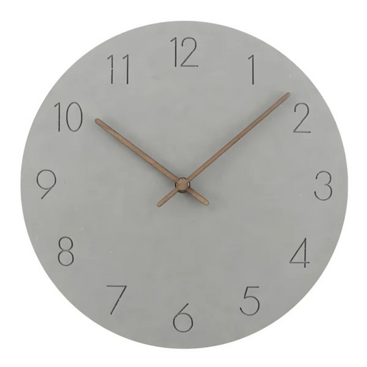 BowLift | Large Wooden Wall Clock – Minimalist Design with Silent Movement