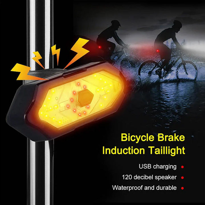 BowLift | Waterproof Night Riding Bike Steering Tail Light