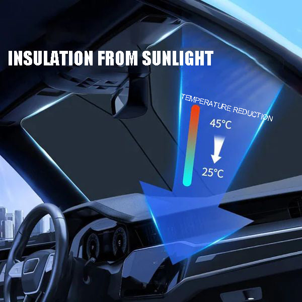 BowLift | Foldable car windshield sunshade