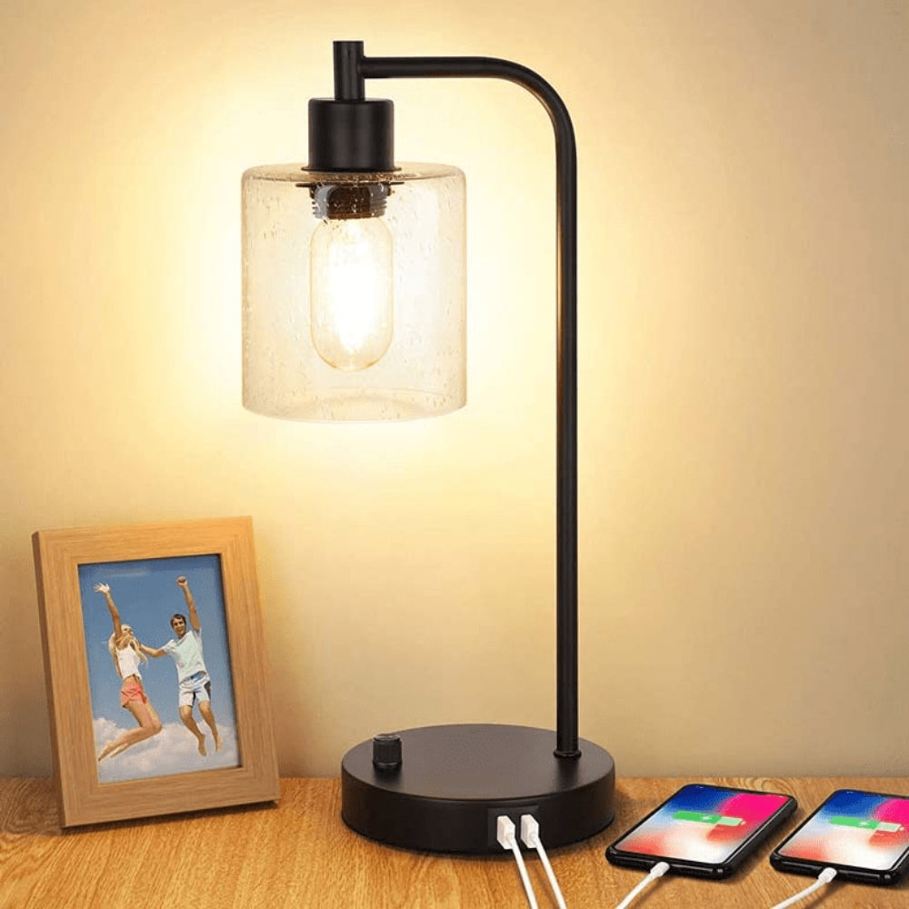 Modern glass shade Bowlift
