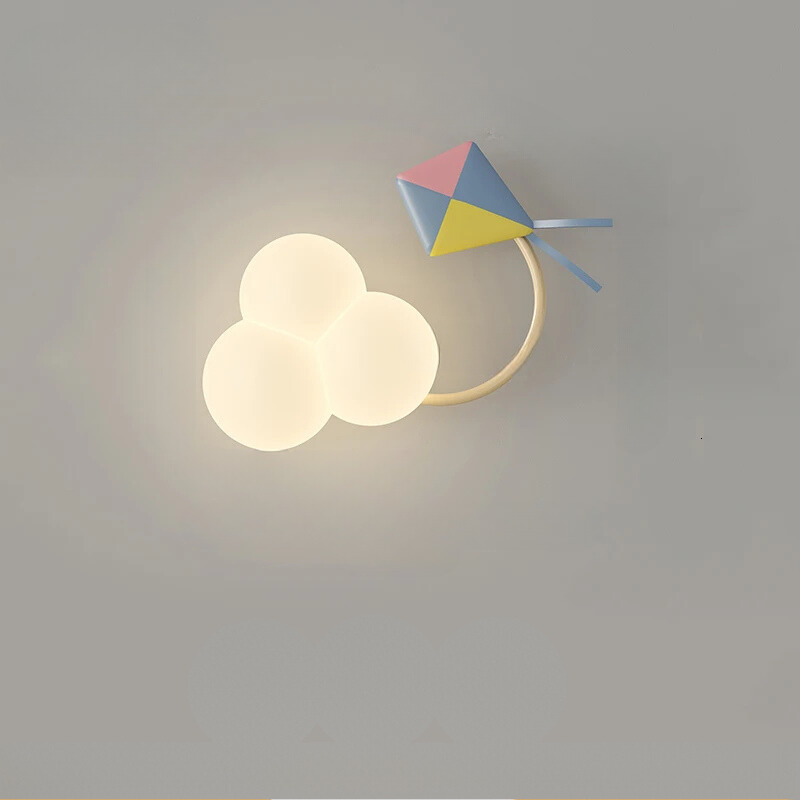 CartoonAirplane Light – Playful Wall Lamp for the Children's Room Bowlift