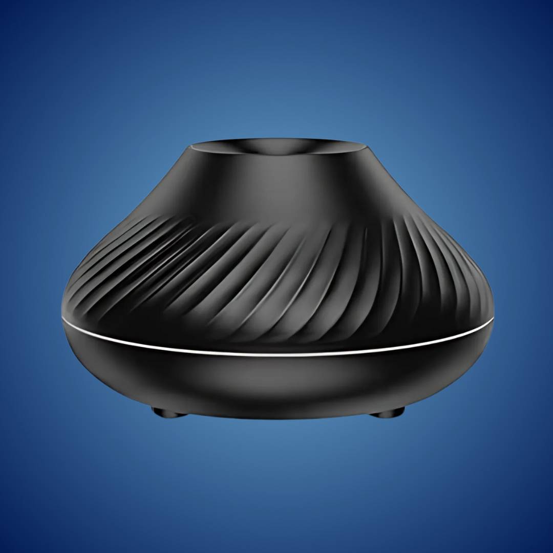 FlameGlow Air Humidifier Aromatherapy Diffuser | Adds Moisture - Relieves Dry Air - Helps to Relax - Quiet Diffuser for Home or Office Bowlift