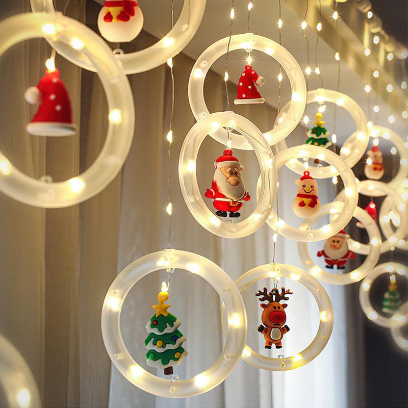 BowLift | Christmas Curtain String Lights
