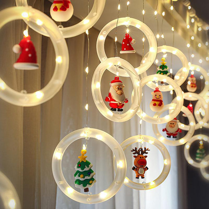BowLift | Christmas Curtain String Lights