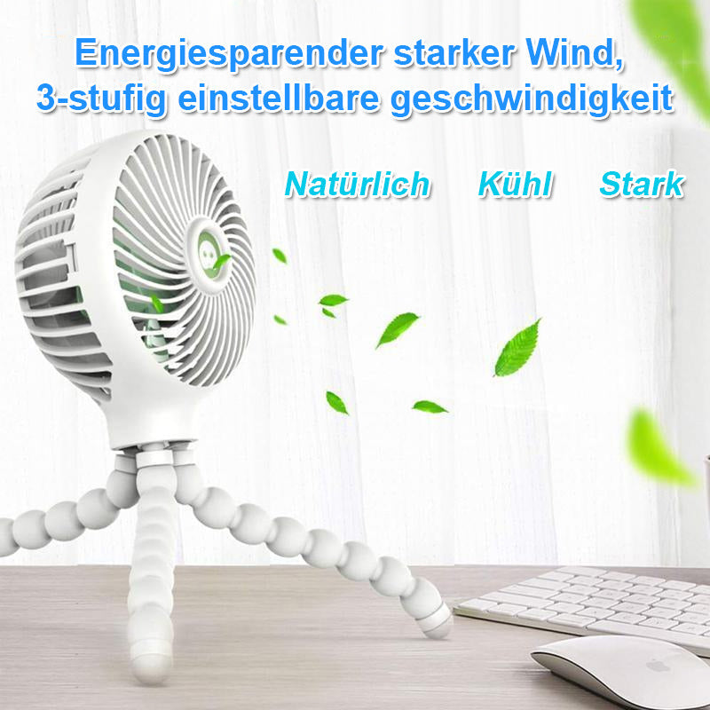 Mini Deformable Portable Fan | Bowlift
