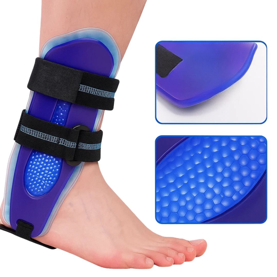 Sprain Pain Relief – Adjustable Straps With Gel Padding – Reduces Swelling & Speeds Recovery Support Bowlift